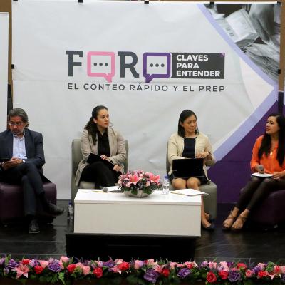 27-04-23 Foro, Claves para El Conteo Rápido y el PREP