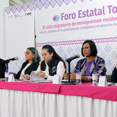 02-05-23 Foro el Ciclo Migratorio de Mexiquenses Residentes en el Extranjero TOLUCA