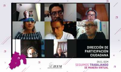 TRABAJA IEEM EN IMPULSAR LA PARTICIPACIÓN Y CONSTRUIR CIUDADANÍA