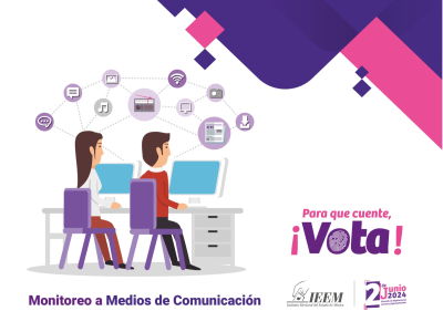 INICIARÁ IEEM MONITOREO A MEDIOS DE COMUNICACIÓN  EL 20 DE ENERO