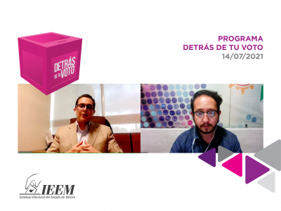 DESTACAN EL PAPEL FUNDAMENTAL DE LOS ÓRGANOS DESCONCENTRADOS EN EL PROCESO ELECTORAL EN PROGRAMA DEL IEEM