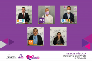 CANDIDATURAS POR LA PRESIDENCIA MUNICIPAL DE RAYÓN INVITAN A LA CIUDADANÍA A EMITIR UN VOTO RAZONADO EL 6 DE JUNIO