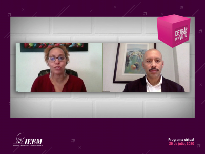 DESTACA ESPECIALISTA ACCIONES PARA PROMOVER EL VOTO EN PROGRAMA DEL IEEM