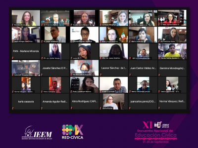 AUTORIDADES ELECTORALES PRESENTAN EL XI ENCUENTRO NACIONAL DE EDUCACIÓN CÍVICA