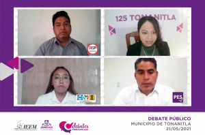 CIUDADANÍA DE TONANITLA CONOCE PROPUESTAS DE CANDIDATURAS A LA ALCALDÍA