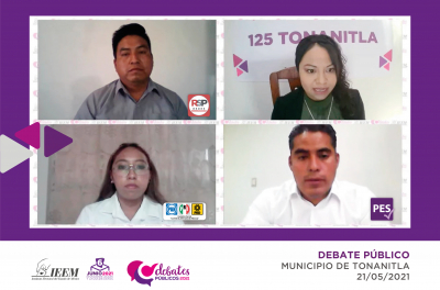 CIUDADANÍA DE TONANITLA CONOCE PROPUESTAS DE CANDIDATURAS A LA ALCALDÍA
