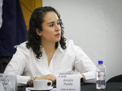 ASISTE AMALIA PULIDO A ENCUENTRO  DE ÓRGANOS PÚBLICOS LOCALES ELECTORALES CON EL INE
