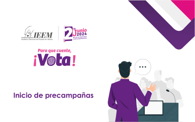INICIAN ESTE 20 DE ENERO PRECAMPAÑAS ELECTORALES  EN EL ESTADO DE MÉXICO