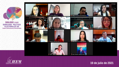 DIALOGAN EN IEEM SOBRE DERECHOS POLÍTICO ELECTORALES DE GRUPOS HISTÓRICAMENTE DISCRIMINADOS