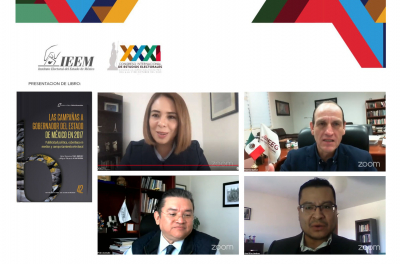 COMENTAN AUTORIDADES ELECTORALES EL LIBRO “LAS CAMPAÑAS A GOBERNADOR DEL ESTADO DE MÉXICO EN 2017”