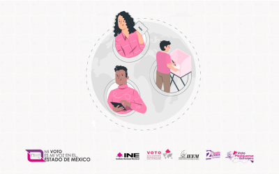 MEXIQUENSES EN EL EXTRANJERO PUEDEN VOTAR PRESENCIALMENTE Y POR INTERNET
