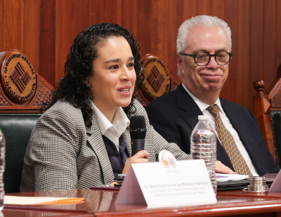 LA CIUDADANÍA ES CLAVE EN LA ELECCIÓN  DE PERSONAS JUZGADORAS: AMALIA PULIDO