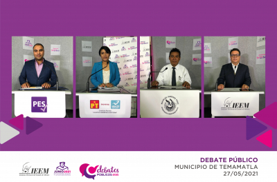 CANDIDATURAS A LA PRESIDENCIA MUNICIPAL DE TEMAMATLA DAN A CONOCER SUS PLATAFORMAS ELECTORALES