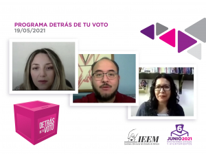 “DECIDE IEEM” PERMITIRÁ MEJORAR EL NIVEL DE SATISFACCIÓN HACIA LA DEMOCRACIA, DESTACAN EN PROGRAMA DEL IEEM