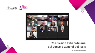 FIRMARÁ IEEM CONVENIO CON TALLERES GRÁFICOS DE MÉXICO PARA IMPRESIÓN DE MATERIALES ELECTORALES