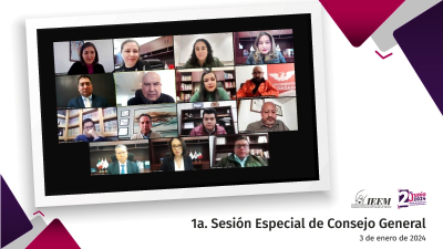 AVALA IEEM A TRES ASPIRANTES A UNA CANDIDATURA INDEPENDIENTE PARA DIPUTACIÓN LOCAL