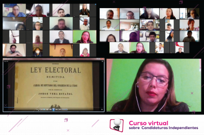 IMPARTE IEEM A LA CIUDADANÍA CURSOS SOBRE CANDIDATURAS INDEPENDIENTES