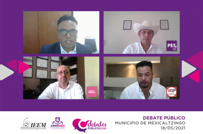 CANDIDATURAS A LA PRESIDENCIA MUNICIPAL DE MEXICALTZINGO EXPONEN PROPUESTAS