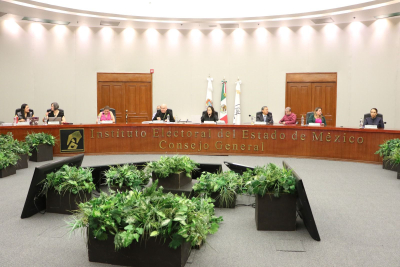 CONTINÚA SESIÓN ININTERRUMPIDA DE CÓMPUTOS DISTRITALES Y MUNICIPALES DEL IEEM
