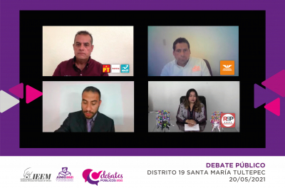 CANDIDATURAS A LA DIPUTACIÓN POR EL DISTRITO 19 EXPONEN PROPUESTAS LEGISLATIVAS