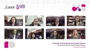 APRUEBA IEEM LINEAMIENTOS Y BASES  PARA DEBATES ENTRE CANDIDATURAS AL PODER JUDICIAL