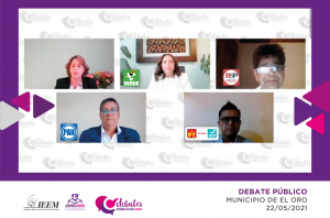 CANDIDATURAS A LA PRESIDENCIA MUNICIPAL DE EL ORO DEBATEN VIRTUALMENTE