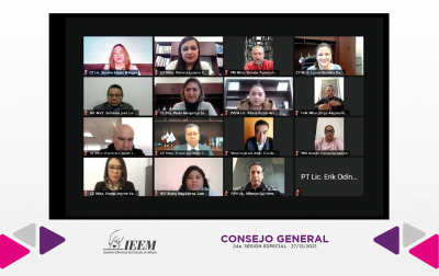 ACATA CONSEJO GENERAL DEL IEEM SENTENCIAS DE LA SALA SUPERIOR DEL TRIBUNAL ELECTORAL