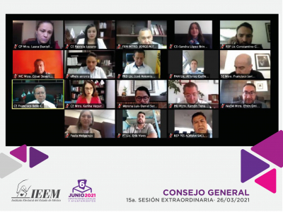 AVALA CONSEJO GENERAL DEL IEEM EL REGISTRO SUPLETORIO EN CARGOS DE ELECCIÓN POPULAR