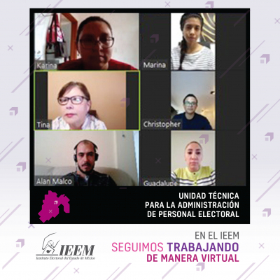 DESARROLLA IEEM ACTIVIDADES PREVIAS PARA FORTALECER EL PROCESO ELECTORAL 2021