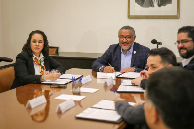 FIRMA IEEM CONVENIO PARA PROTECCIÓN DE CANDIDATAS Y CANDIDATOS EN EL PROCESO ELECTORAL 2024