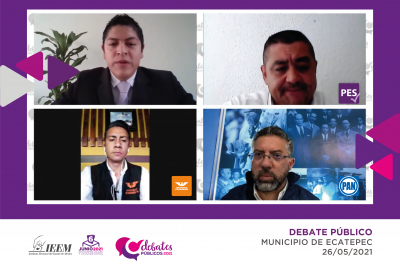 PRESENTAN CANDIDATURAS POR LA PRESIDENCIA MUNICIPAL DE ECATEPEC PROPUESTAS PARA MEJORAR LA LOCALIDAD