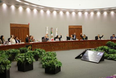 SESIONA CONSEJO GENERAL DEL IEEM Y PRESENTA  INFORME DE ACTIVIDADES