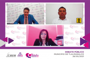 CANDIDATURAS A LA ALCALDÍA DE TLALMANALCO PROMETEN EN DEBATE SACAR DEL REZAGO AL MUNICIPIO