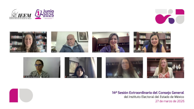 IEEM AVANZA EN LA ORGANIZACIÓN DE LA ELECCIÓN DEL PRIMERO DE JUNIO