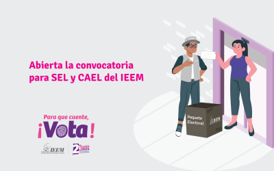 ABIERTA LA CONVOCATORIA DEL IEEM PARA PERSONAS SUPERVISORAS Y CAPACITADORAS ASISTENTES ELECTORALES LOCALES